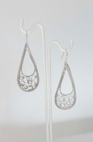 Boucles d’oreilles filigrane des Balkans